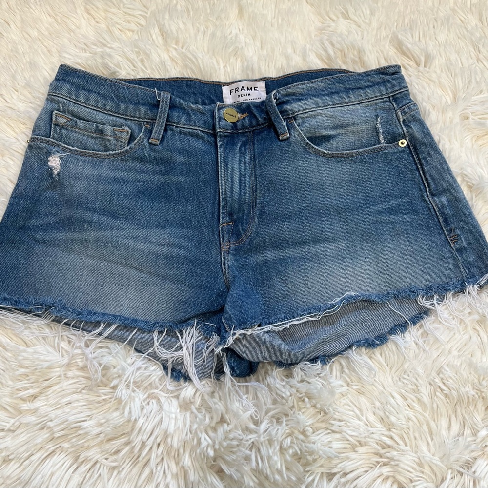 Frame LeCutoff‎ denim women shorts size 27